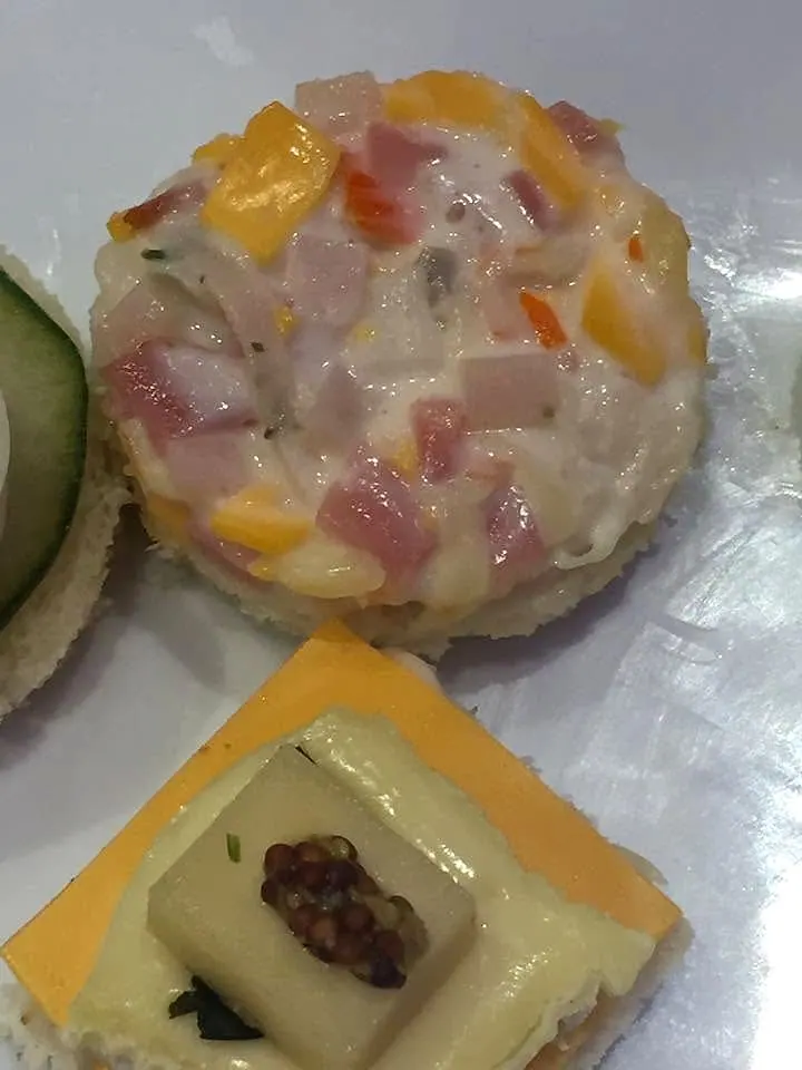 Assorted canapés